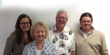 Dawn Atkin, Marsha Atkin, Gary Atkin, and Kenny Atkin
